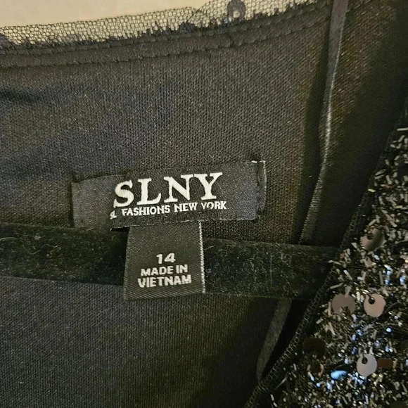 SLNY Sequined Dress - Picture 3 of 6